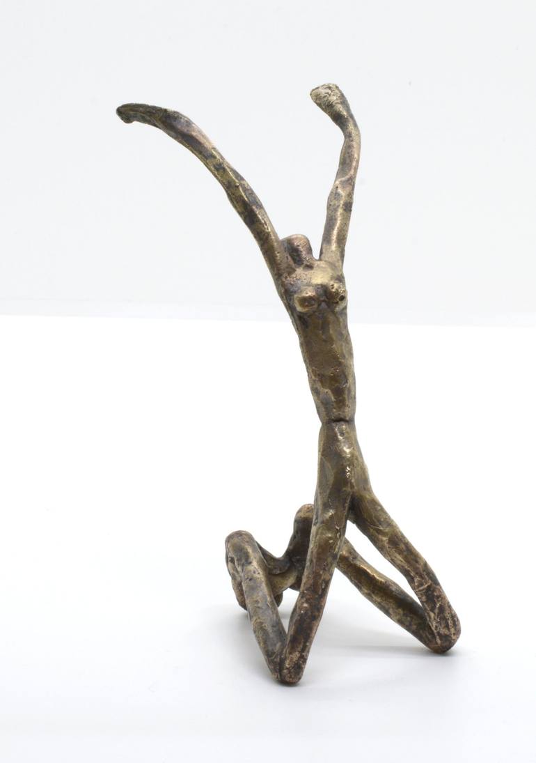 Original Abstract Body Sculpture by Rauni Mustonen