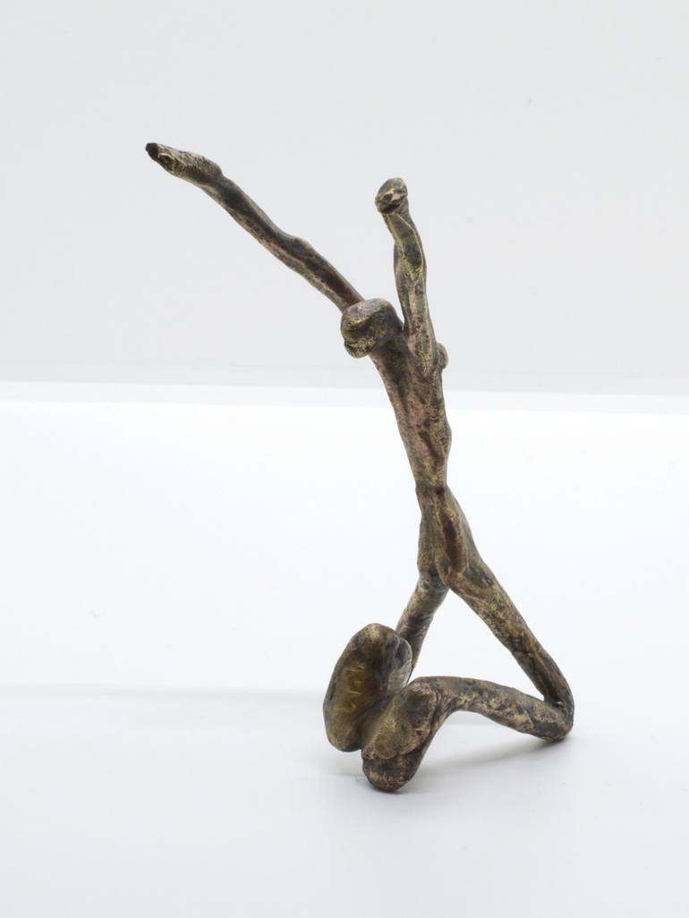 Original Abstract Body Sculpture by Rauni Mustonen