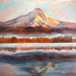 Mt Hood Sunrise by tatyana ostapenko