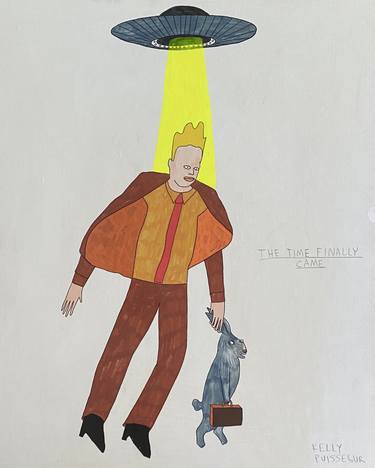 Original Pop Art Humor Paintings by Kelly Puissegur