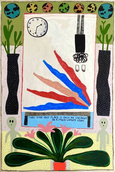 Original Pop Art Science/Technology Paintings by Kelly Puissegur