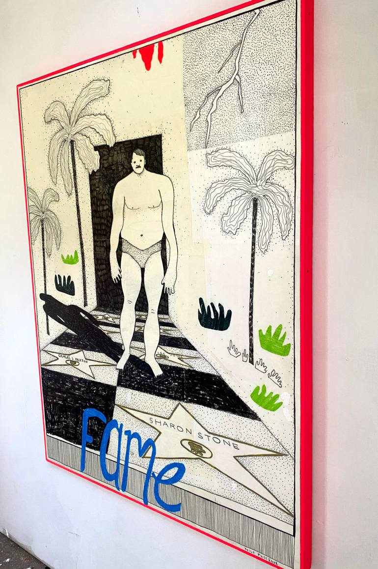 Original Folk Humor Painting by Kelly Puissegur