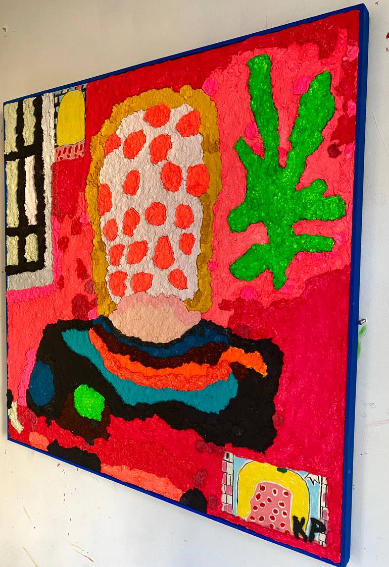 Original Pop Art Humor Mixed Media by Kelly Puissegur