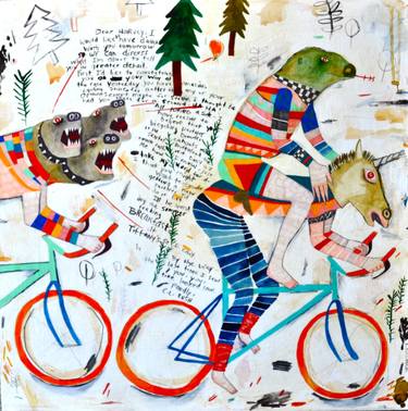 Print of Animal Paintings by Kelly Puissegur