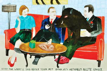 Print of Humor Paintings by Kelly Puissegur