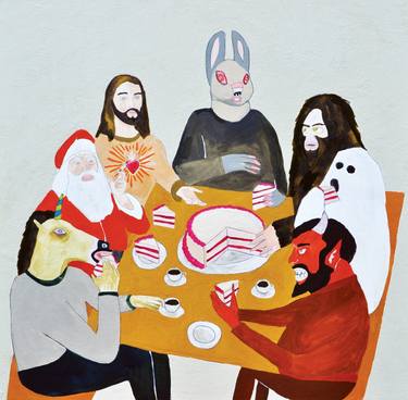 Print of Folk Humor Paintings by Kelly Puissegur