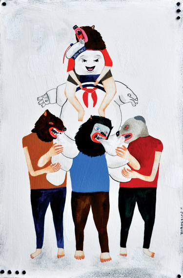 Print of Illustration Popular culture Paintings by Kelly Puissegur
