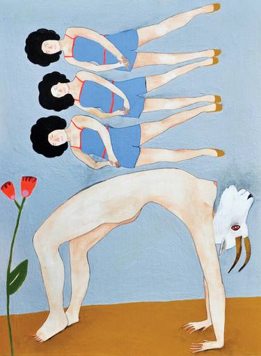 Print of Figurative Nude Paintings by Kelly Puissegur