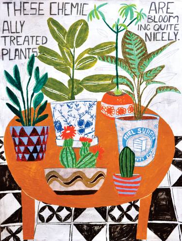 Print of Garden Paintings by Kelly Puissegur
