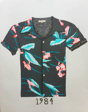 Vintage Hawaiian Shirt 1984 Size Large thumb