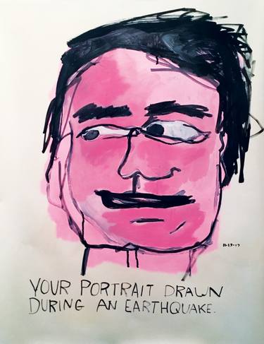 Your Portrait Drawn During an Earthquake thumb