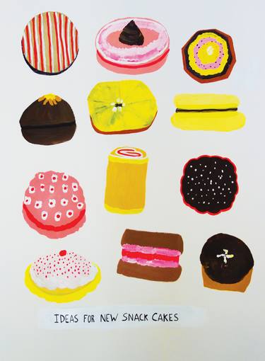 Print of Pop Art Food Paintings by Kelly Puissegur