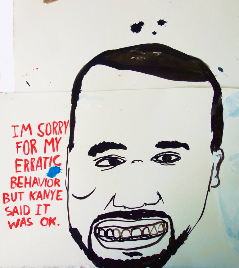 kanye stencil