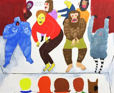 Print of Fine Art Popular culture Paintings by Kelly Puissegur