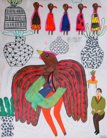 Saatchi Art Artist Kelly Puissegur; Painting, “One Moment That Changes the Way You See Everything” #art