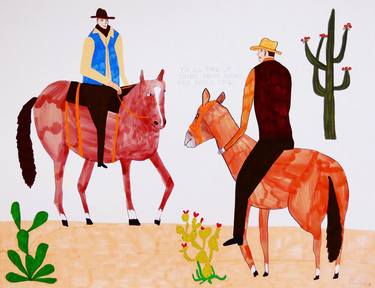 Print of Fine Art Horse Paintings by Kelly Puissegur
