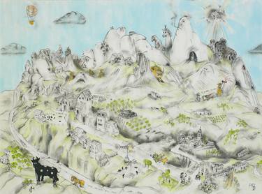Print of Expressionism Fantasy Drawings by Jeff Engberg