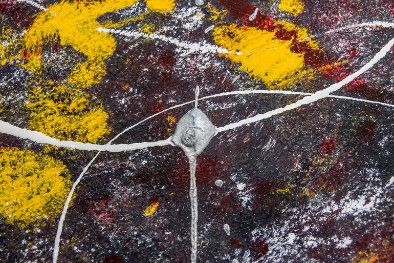 Original Abstract Expressionism Abstract Painting by Michael Daks