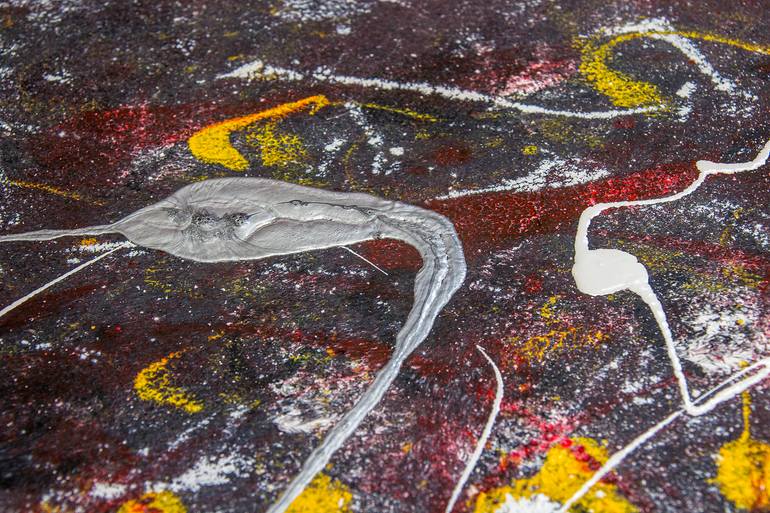 Original Abstract Expressionism Abstract Painting by Michael Daks