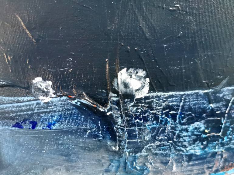 Original Abstract Fantasy Painting by Kloska Ovidiu