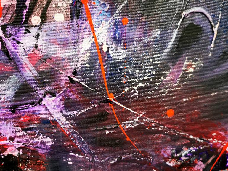 Original Abstract Still Life Painting by Kloska Ovidiu