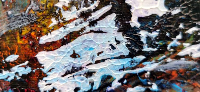 Original Abstract Expressionism Fantasy Painting by Kloska Ovidiu