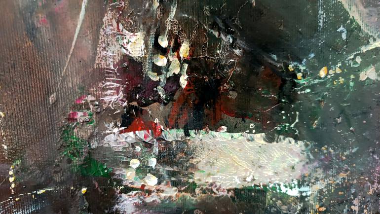 Original Abstract Fantasy Painting by Kloska Ovidiu