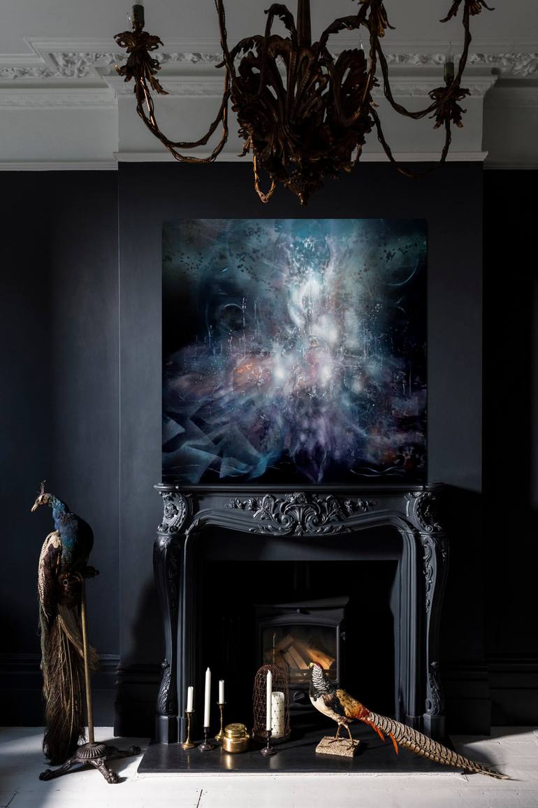Original Surrealism Fantasy Painting by Kloska Ovidiu