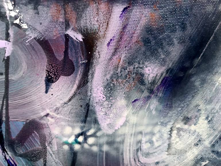 Original Abstract Expressionism Abstract Painting by Kloska Ovidiu