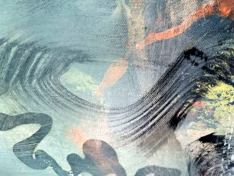 Original Abstract Expressionism Light Painting by Kloska Ovidiu