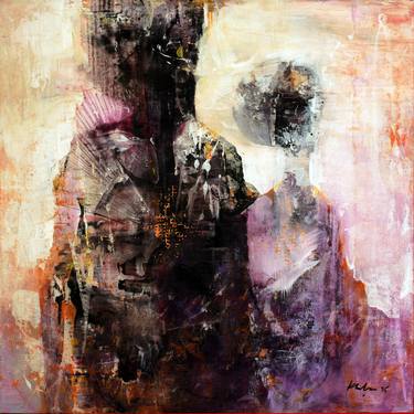FANTASTIC COUPLE ONIRIC DREAM IMAGE BREEDERS OF SWALLOWS ONIRIC ART PURPLE MASTER KLOSKA, 2015 thumb