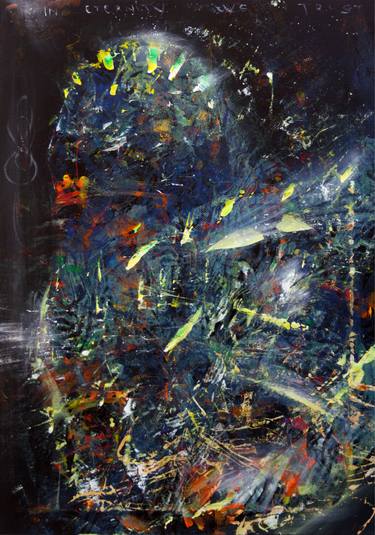 Print of Abstract Expressionism Outer Space Paintings by Kloska Ovidiu