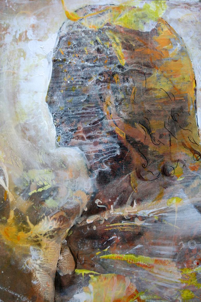 Original Conceptual Love Painting by Kloska Ovidiu