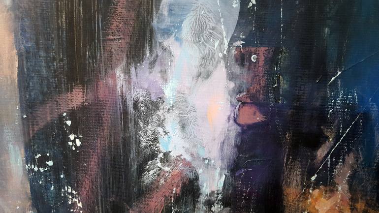 Original Abstract Landscape Painting by Kloska Ovidiu