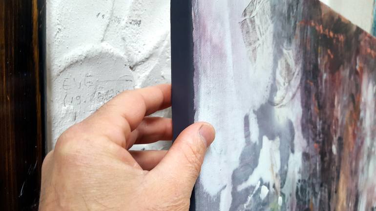 Original Abstract Landscape Painting by Kloska Ovidiu