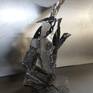 The genesis of a flight
unique iron welding sculpture
aprox . 15 x 50 x 45 cm 
signed January 2019
varnished with special protection to preserve all the welding effects and reflections
will be sent with authenticity certificate