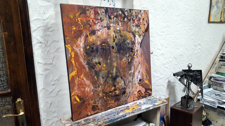 Original Documentary People Painting by Kloska Ovidiu