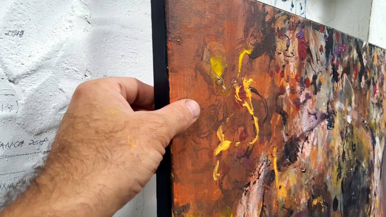Original Documentary People Painting by Kloska Ovidiu