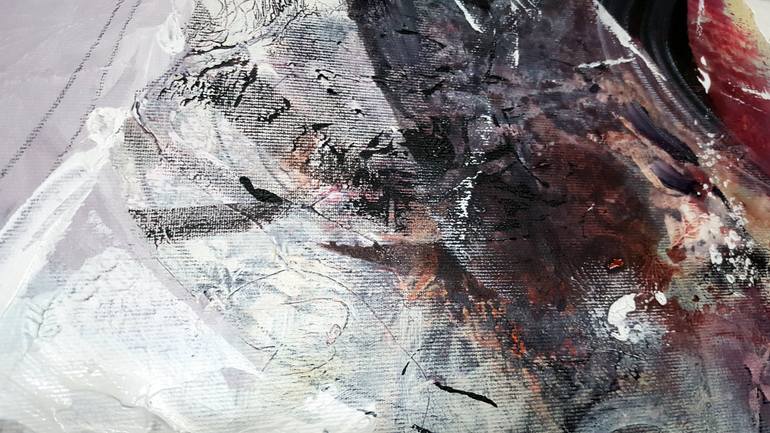 Original Abstract Still Life Painting by Kloska Ovidiu