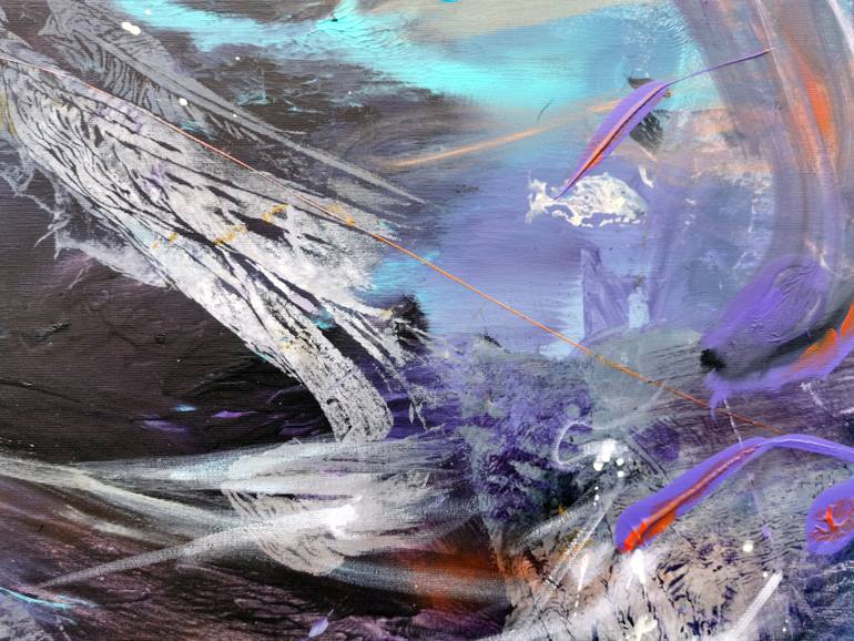 Original Abstract Expressionism Other Painting by Kloska Ovidiu