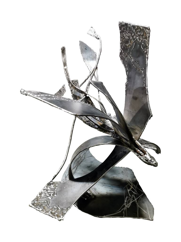 Original Conceptual Outer Space Sculpture by Kloska Ovidiu