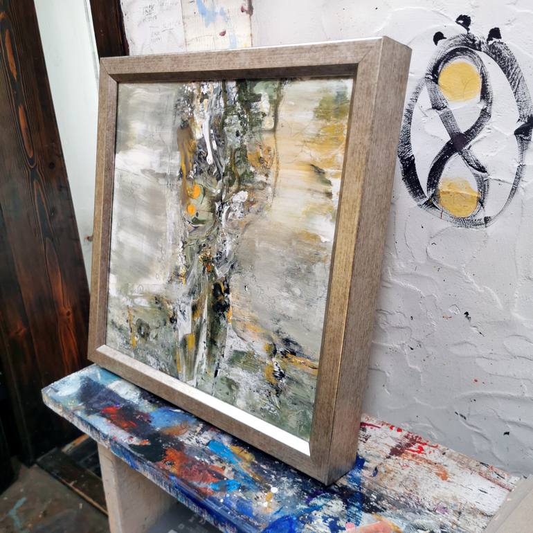 Original Abstract Still Life Painting by Kloska Ovidiu