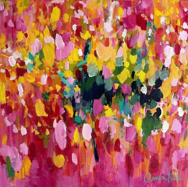 Original Abstract Paintings by Amira Rahim