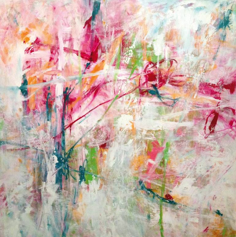 La primavera Painting by Roberta Recanatesi | Saatchi Art