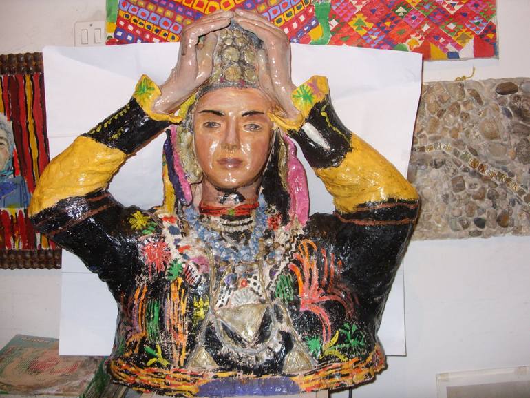 Rodopian Rodopean girl 2 Sculpture by Ivaylo ivanov | Saatchi Art