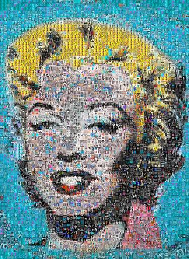 Hommage à Marilyn Monroe By Warhol - Limited Edition of 6 thumb
