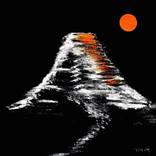 Mt Fuji Glowing Sunset by Gordon Lavender