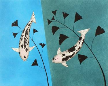 Original Fish Paintings by Gordon Lavender