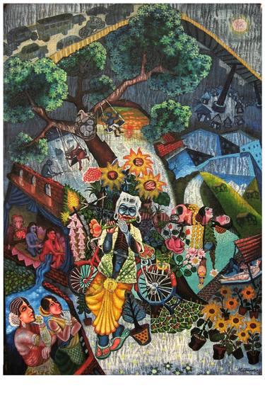 Print of Popular culture Paintings by Mithun Dasgupta