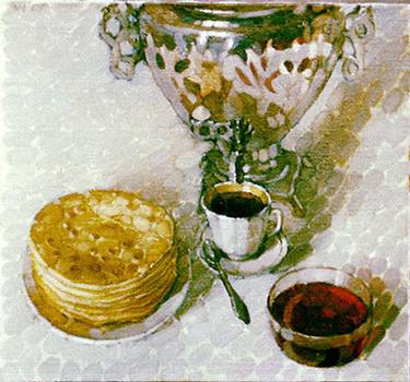 Original Still Life Painting by Vladimir Nesterov